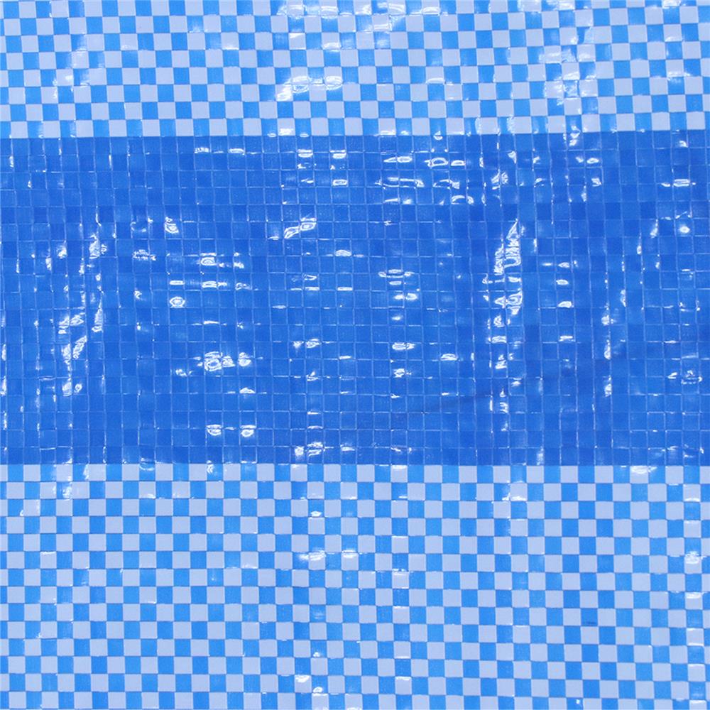 ผ้าใบเกรดหนา GARTENE 72 นิ้วX40 หลา สีฟ้า-ขาว