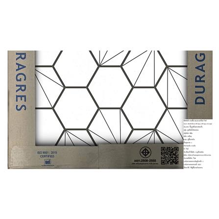 กระเบื้องพื้น 16x16 นิ้ว DURAGRES มาก็อต ขาว A 0.96 ตร.ม._3