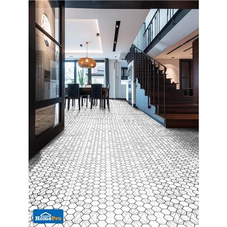 กระเบื้องพื้น 16x16 นิ้ว DURAGRES มาก็อต ขาว A 0.96 ตร.ม._1