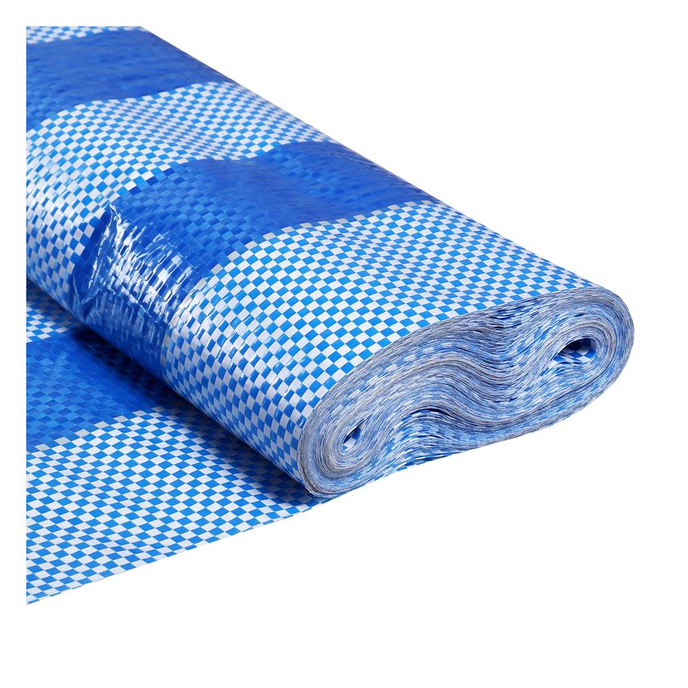 ผ้าใบเกรดหนา GARTENE 72 นิ้ว X 25 หลา สีฟ้า-ขาว