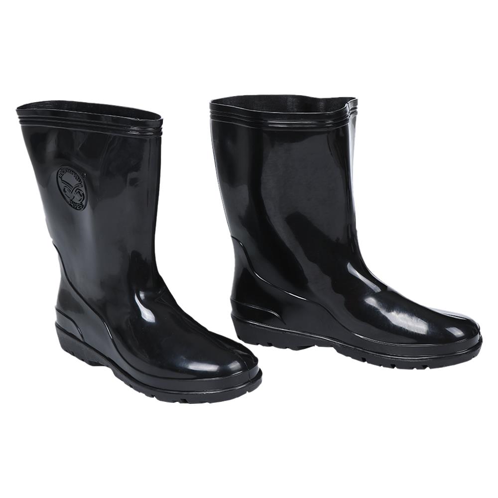 รองเท้าบูท PIPES สูง 10 นิ้ว เบอร์ 10 สีดำ