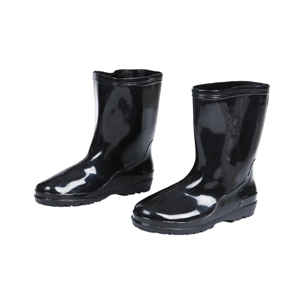 รองเท้าบูท PIPES สูง 10 นิ้ว เบอร์ 10.5 สีดำ