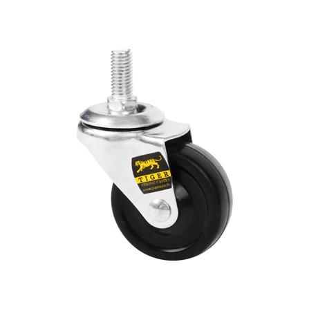 ลูกล้อยาง TIGER สกรูหมุน 2.5 นิ้ว