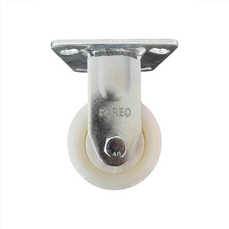 ลูกล้อไนลอน PAREO MAX แป้นตาย ไม่มีเบรก 5 นิ้ว สีดำ