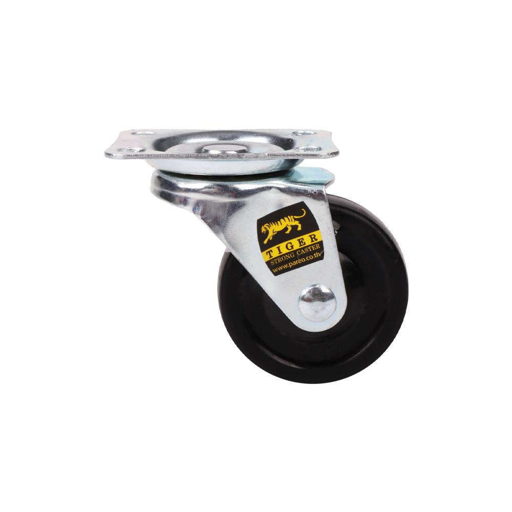 ลูกล้อยาง TIGER แป้นหมุน 2.5 นิ้ว