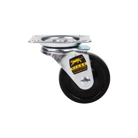 ลูกล้อยาง TIGER แป้นหมุน 2.5 นิ้ว