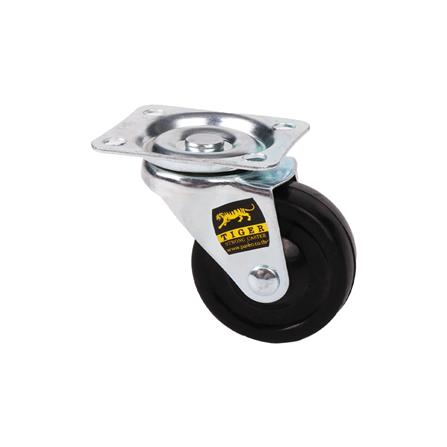 ลูกล้อยาง TIGER แป้นหมุน 2.5 นิ้ว_1