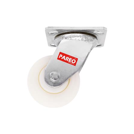 ลูกล้อไนลอน PAREO แป้นหมุน 4 นิ้ว สีขาว_0