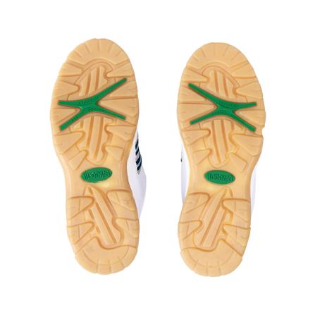 รองเท้านิรภัยหนังหุ้มส้น พื้นยาง PANGOLIN SPORT เบอร์ 8 สีขาว_3