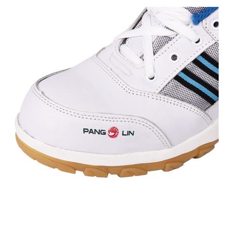 รองเท้านิรภัยหนังหุ้มส้น พื้นยาง PANGOLIN SPORT เบอร์ 9 สีขาว_2