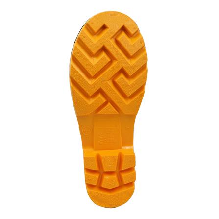 รองเท้าบูท PVC หัวเหล็ก PANGOLIN สูง 14 นิ้ว เบอร์ 11 สีดำ_3