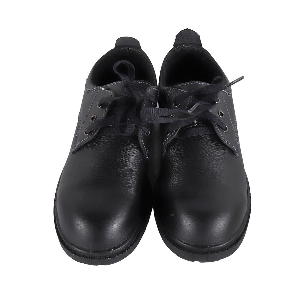 รองเท้านิรภัยหนังหุ้มส้น พื้น PU PANGOLIN ECONOMY เบอร์ 5 สีดำ