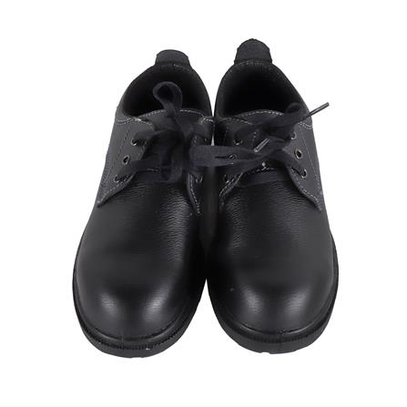 รองเท้านิรภัยหนังหุ้มส้น พื้น PU PANGOLIN ECONOMY เบอร์ 5 สีดำ_1