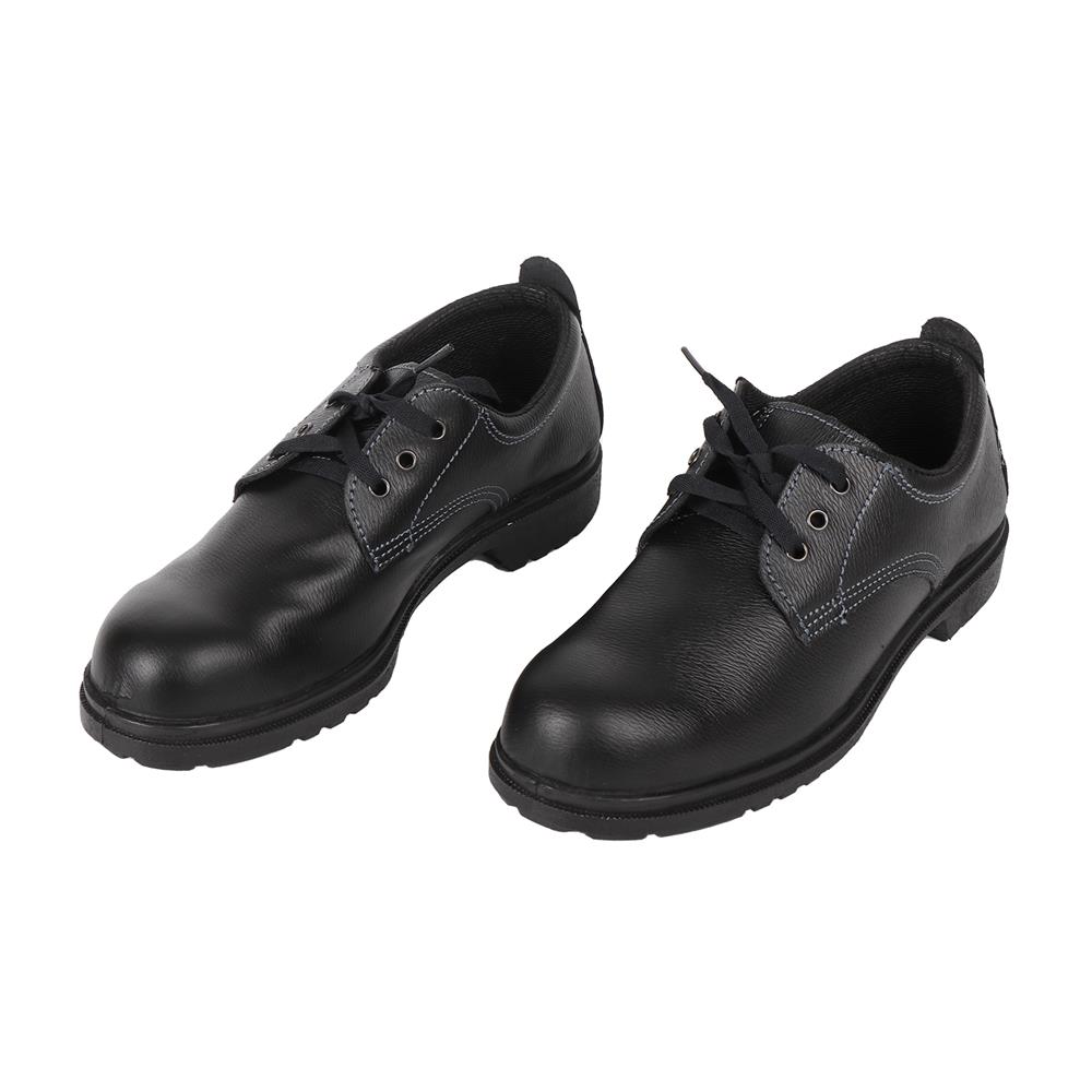 รองเท้านิรภัยหนังหุ้มส้น พื้น PU PANGOLIN ECONOMY เบอร์ 7 สีดำ