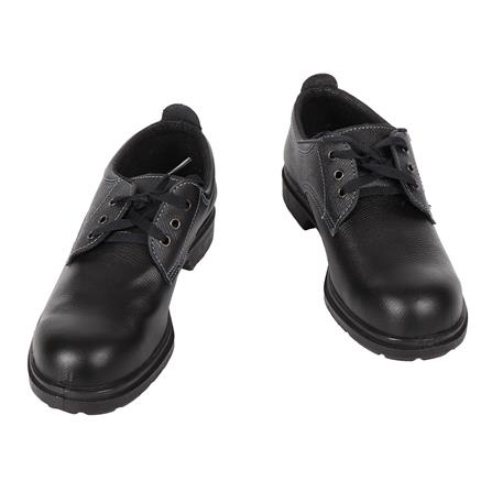 รองเท้านิรภัยหนังหุ้มส้น พื้น PU PANGOLIN ECONOMY เบอร์ 7 สีดำ_1