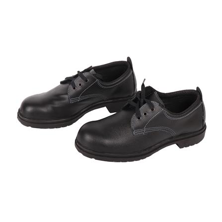 รองเท้านิรภัยหนังหุ้มส้น พื้น PU PANGOLIN ECONOMY เบอร์ 7 สีดำ_2