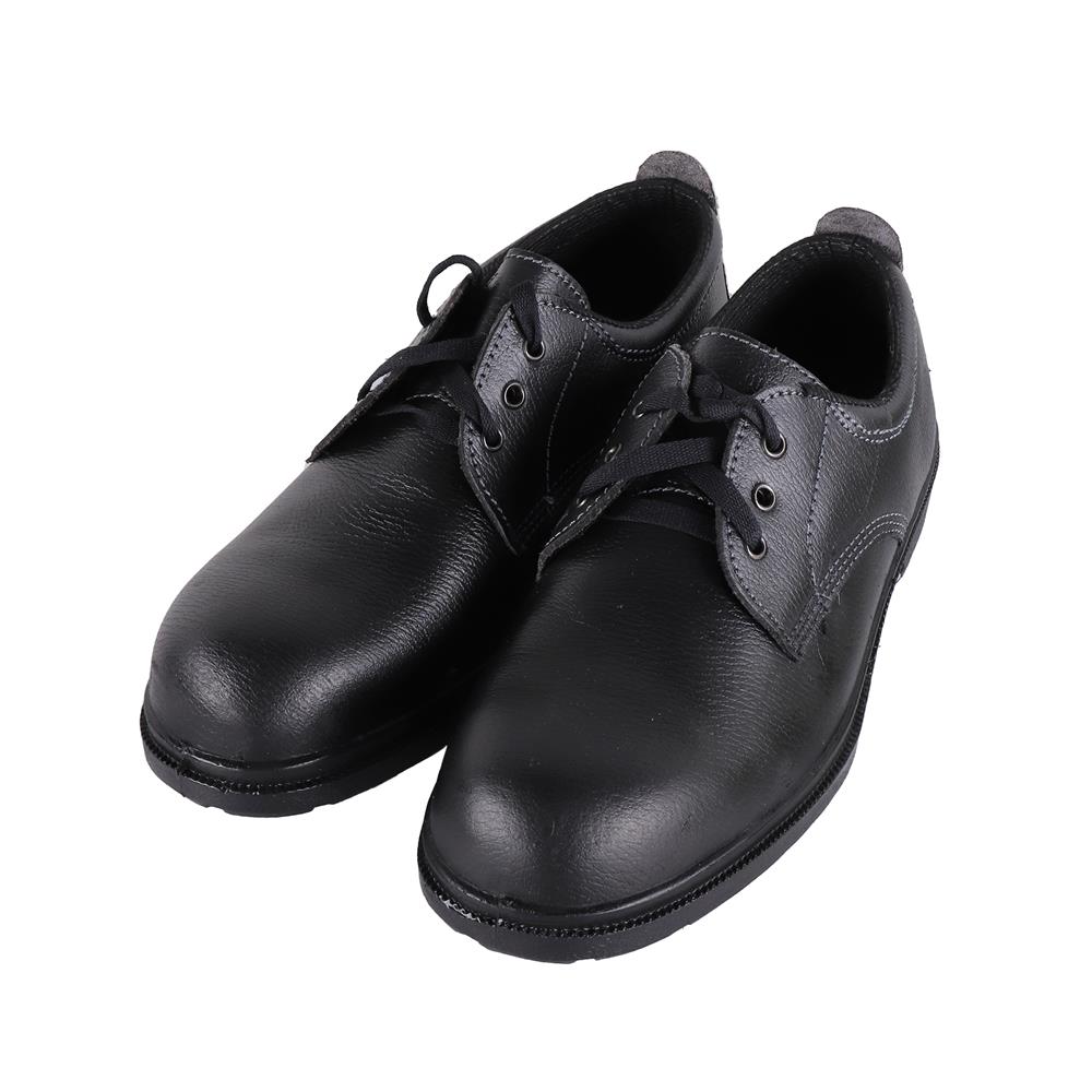 รองเท้านิรภัยหนังหุ้มส้น พื้น PU PANGOLIN ECONOMY เบอร์ 8 สีดำ