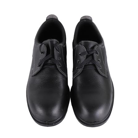 รองเท้านิรภัยหนังหุ้มส้น พื้น PU PANGOLIN ECONOMY เบอร์ 8 สีดำ_1