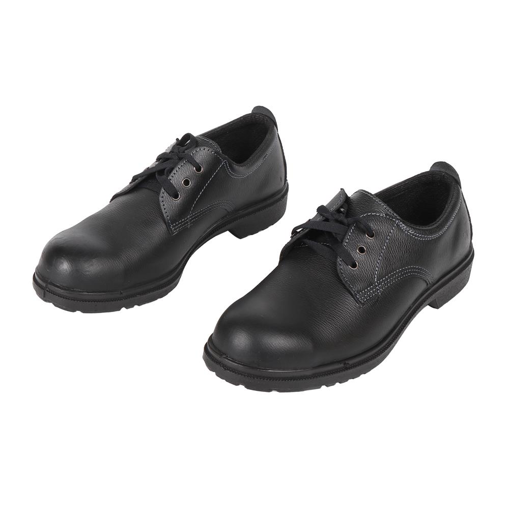 รองเท้านิรภัยหนังหุ้มส้น พื้น PU PANGOLIN ECONOMY เบอร์ 9 สีดำ