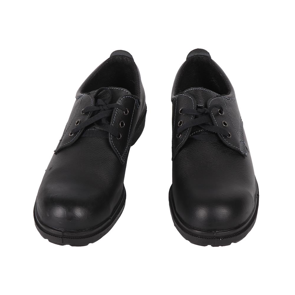 รองเท้านิรภัยหนังหุ้มส้น พื้น PU PANGOLIN ECONOMY เบอร์ 9 สีดำ