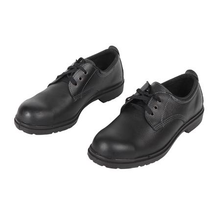 รองเท้านิรภัยหนังหุ้มส้น พื้น PU PANGOLIN ECONOMY เบอร์ 9 สีดำ_0