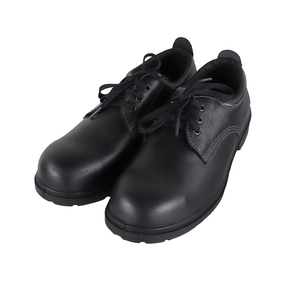 รองเท้านิรภัยหนังหุ้มส้น พื้น PU PANGOLIN ECONOMY เบอร์ 10 สีดำ