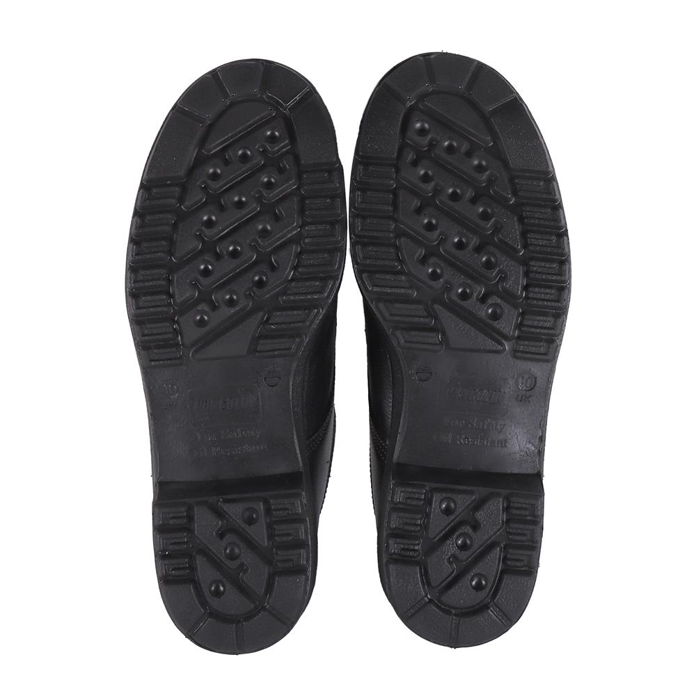 รองเท้านิรภัยหนังหุ้มส้น พื้น PU PANGOLIN ECONOMY เบอร์ 10 สีดำ