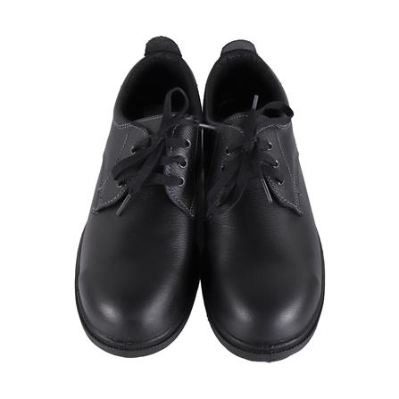 รองเท้านิรภัยหนังหุ้มส้น พื้น PU PANGOLIN ECONOMY เบอร์ 10 สีดำ_1