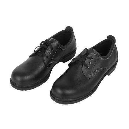 รองเท้านิรภัยหนังหุ้มส้น พื้น PU PANGOLIN ECONOMY เบอร์ 11 สีดำ_0