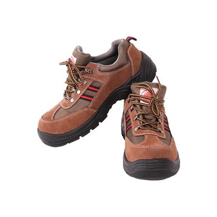 รองเท้านิรภัยเสริมแผ่นโลหะ PANGOLIN PG1080 เบอร์ 8 สีน้ำตาล_0