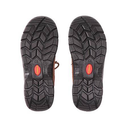 รองเท้านิรภัยเสริมแผ่นโลหะ PANGOLIN PG1080 เบอร์ 8 สีน้ำตาล_3