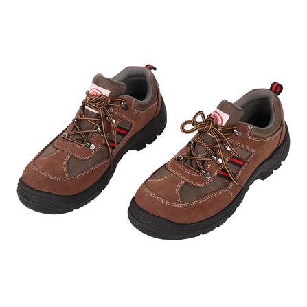 รองเท้านิรภัยเสริมแผ่นโลหะ PANGOLIN PG1080 เบอร์ 9 สีน้ำตาล_0