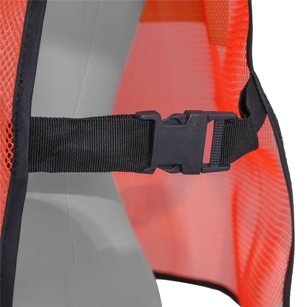 เสื้อสะท้อนแสง 1 แถบ PANGOLIN สีส้ม