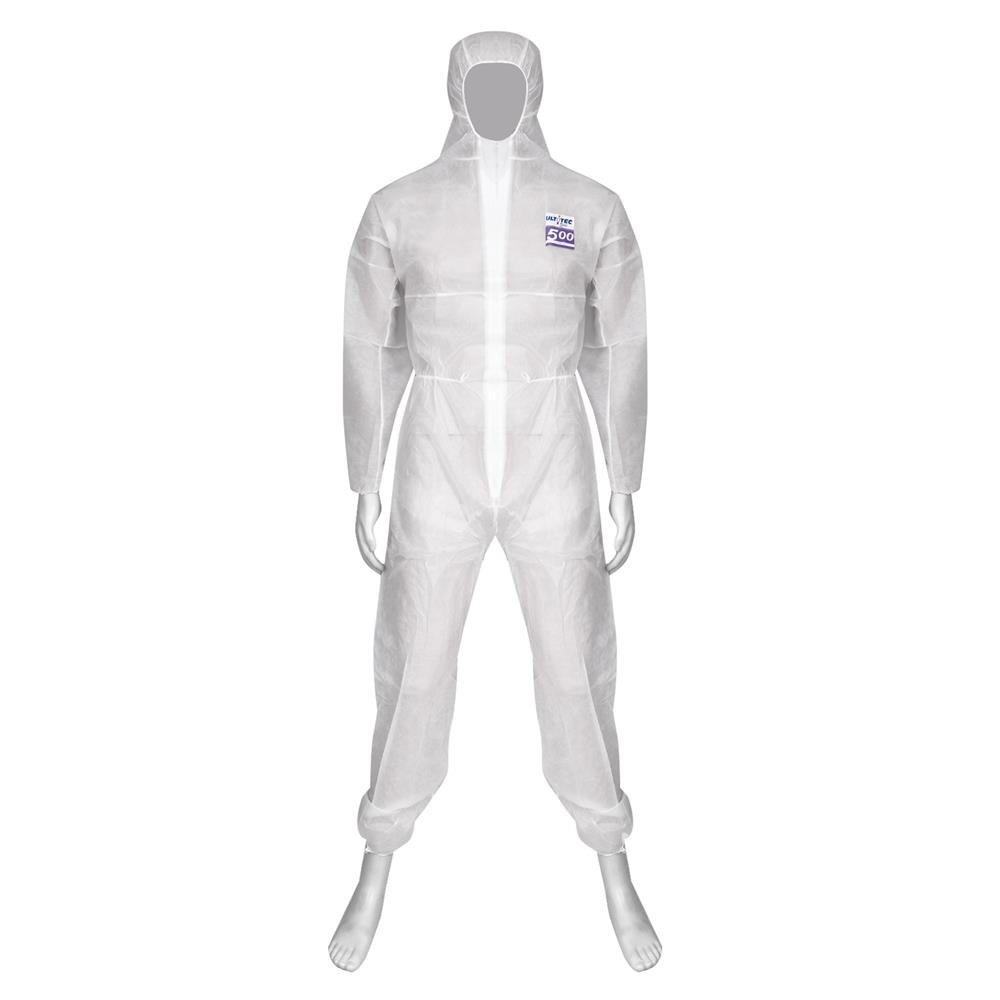 ชุดป้องกันฝุ่น PANGOLIN 500 SIZE M สีขาว