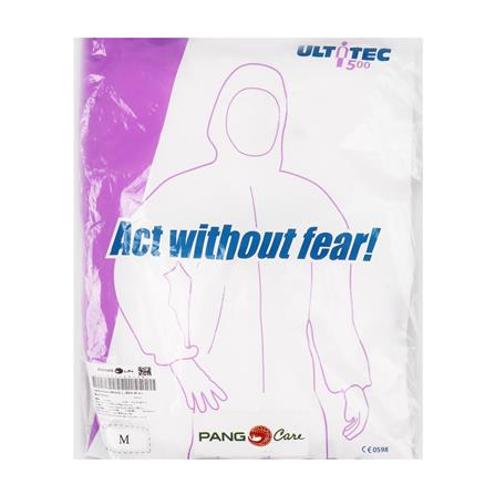 ชุดป้องกันฝุ่น PANGOLIN 500 SIZE M สีขาว_3