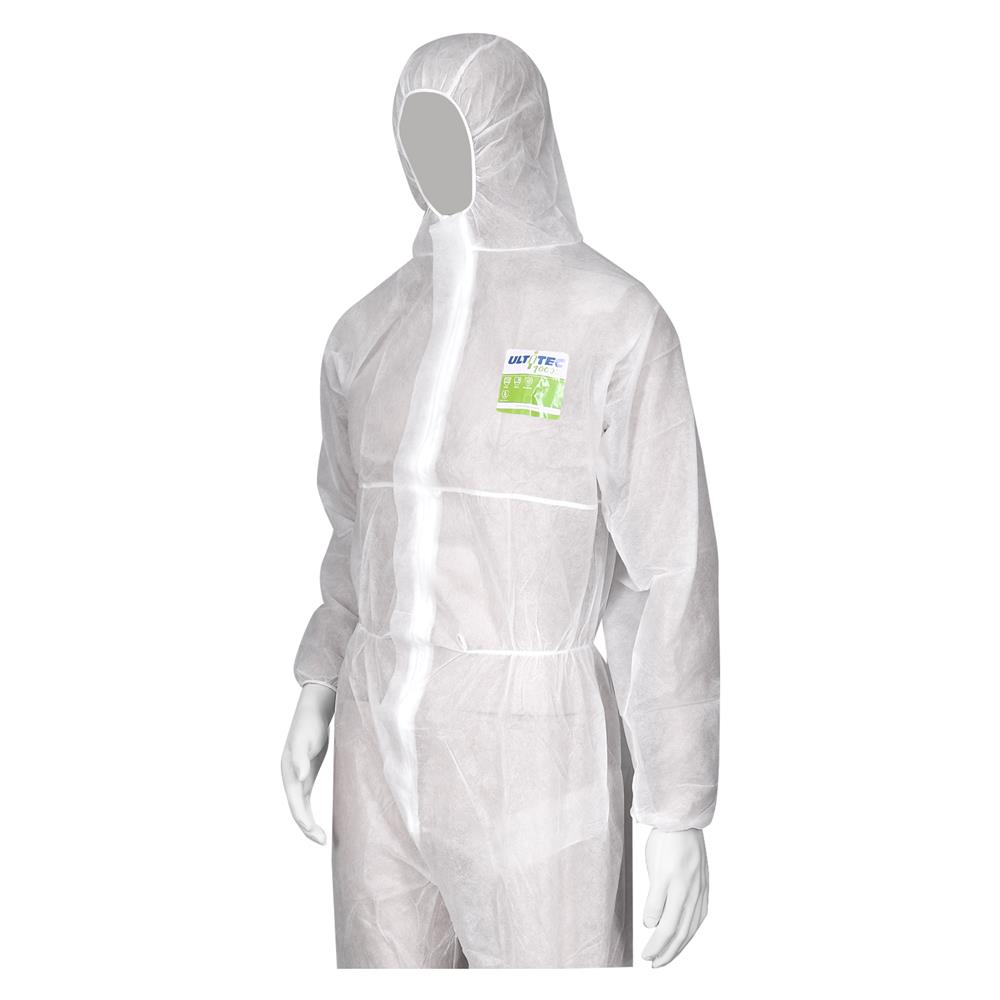 ชุดป้องกันฝุ่น PANGOLIN 100 SIZE M สีขาว