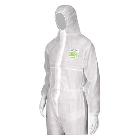 ชุดป้องกันฝุ่น PANGOLIN 100 SIZE M สีขาว_1