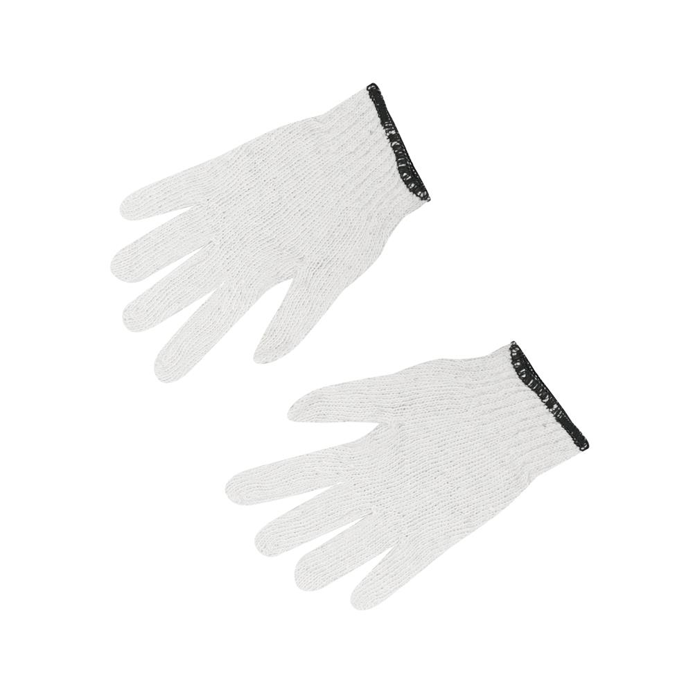 ถุงมือทอ 4 ขีด DYE 10 โหล สีขาว