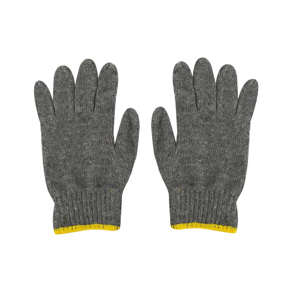 ถุงมือทอ 5 ขีด DYE 10 โหล สีเทา