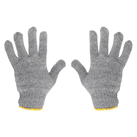 ถุงมือทอ 7 ขีด DYE 10 โหล สีเทา