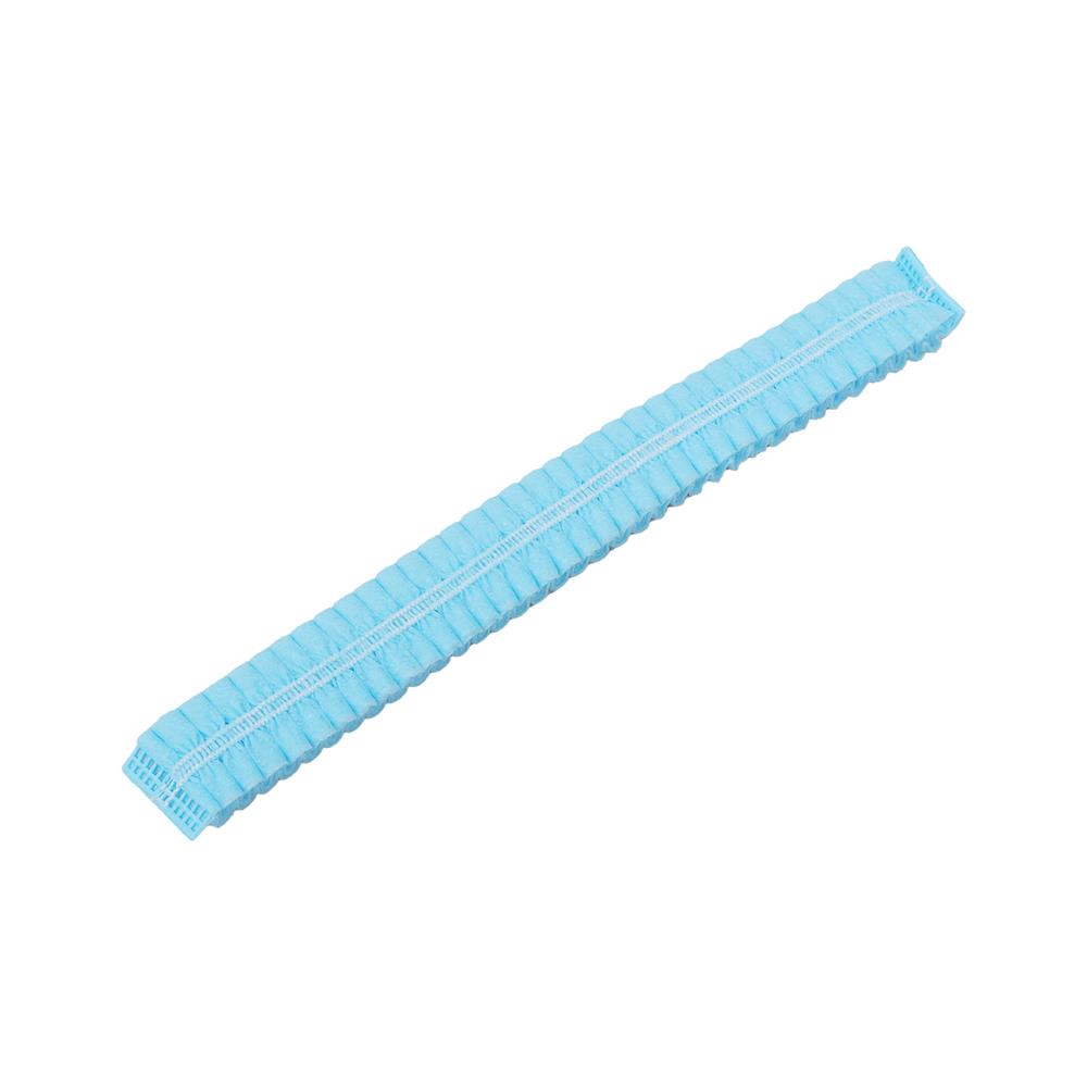 หมวกตัวหนอน DYE สีฟ้า แพ็ก 50 ชิ้น