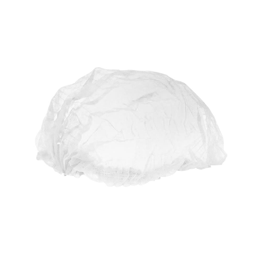 หมวกตัวหนอน DYE สีขาว 50 ชิ้น/แพ็ค