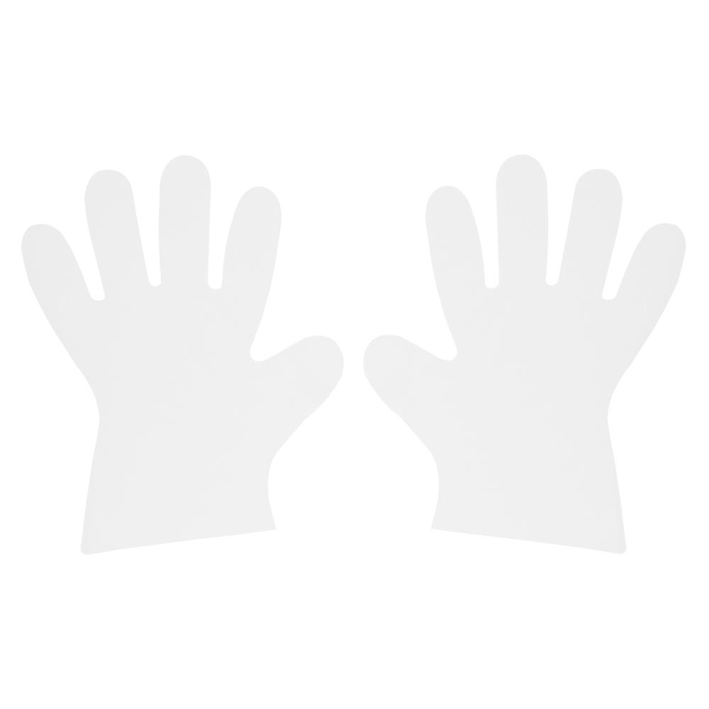 ถุงมือพลาสติกหนา MEGA GLOVE 20 ไมครอน แพ็ก 100 ชิ้น