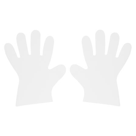 ถุงมือพลาสติกหนา MEGA GLOVE 20 ไมครอน แพ็ก 100 ชิ้น