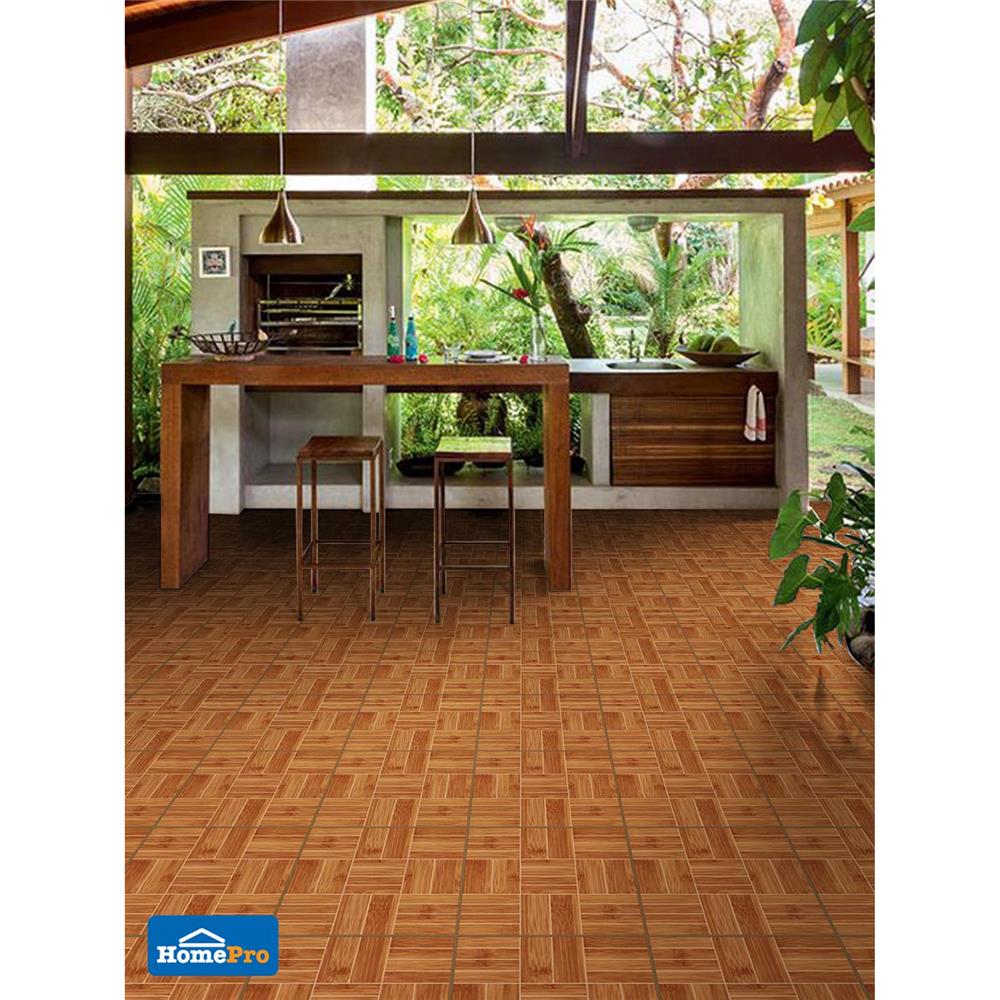 กระเบื้องพื้น 12x12 นิ้ว ยูโรป้า ไม้จงรวย เบจ A 1 ตร.ม.