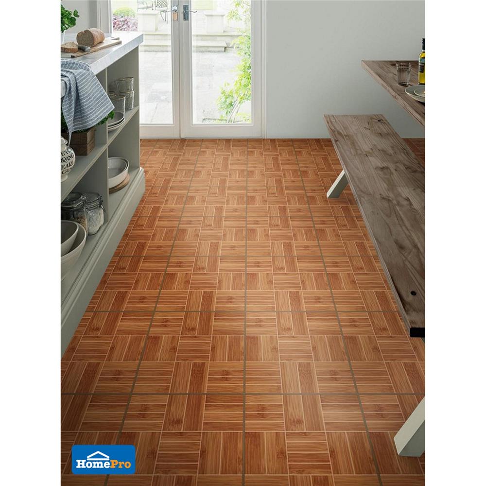 กระเบื้องพื้น 12x12 นิ้ว ยูโรป้า ไม้จงรวย เบจ A 1 ตร.ม.