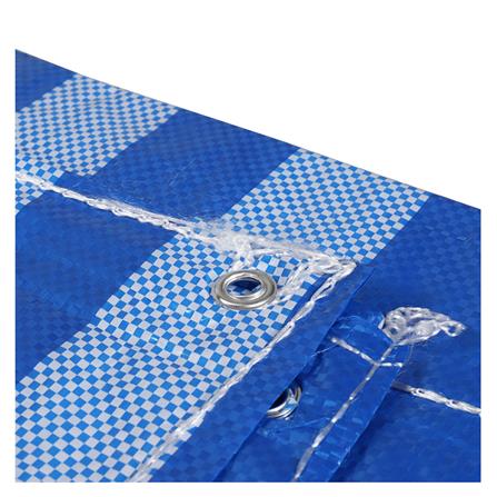 ผ้าใบเกรดหนา GARTENE 3X4 ม. สีฟ้า-ขาว_2