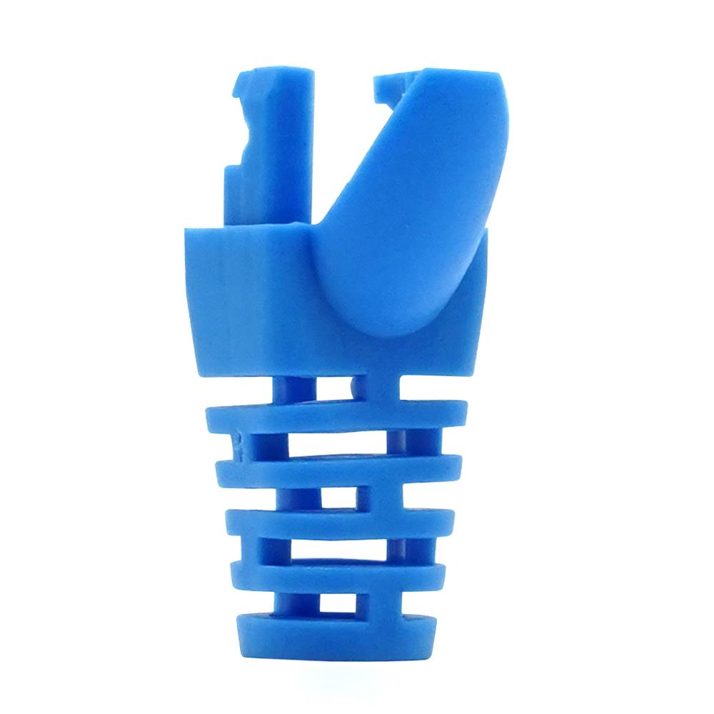 ปลอกหุ้มหัว LAN LINK CAT5E สีฟ้า