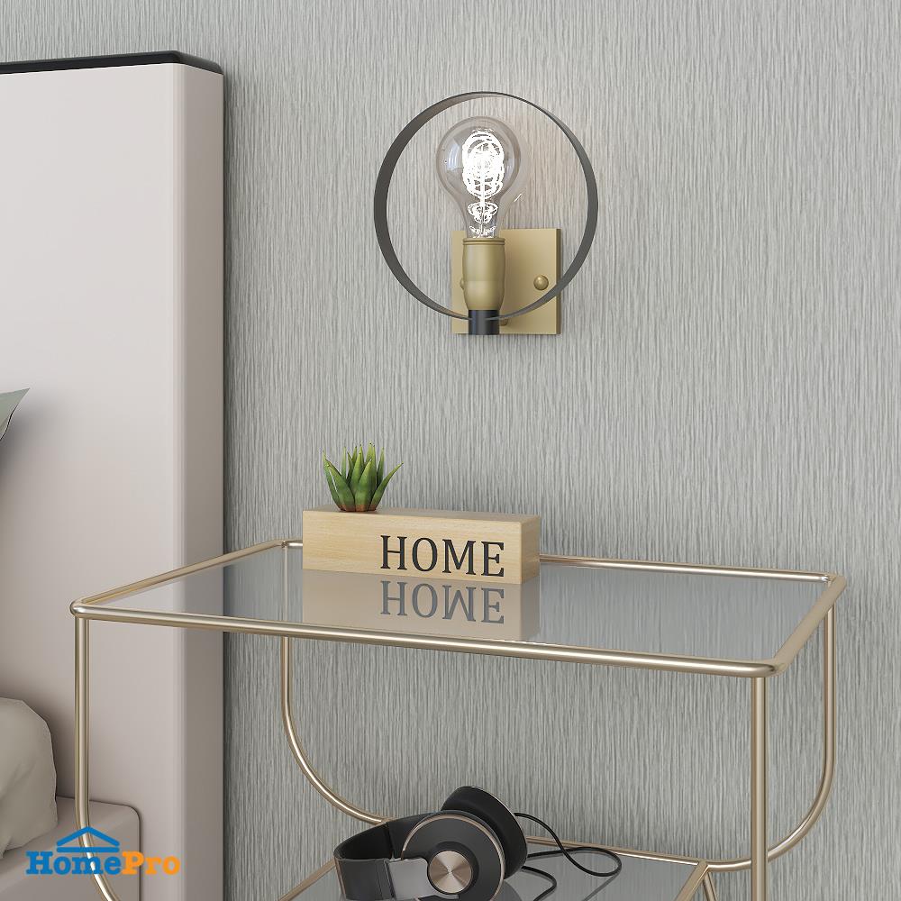 ไฟกิ่งภายใน CARINI 9311/1W สีดำ/ทอง 1 หัว