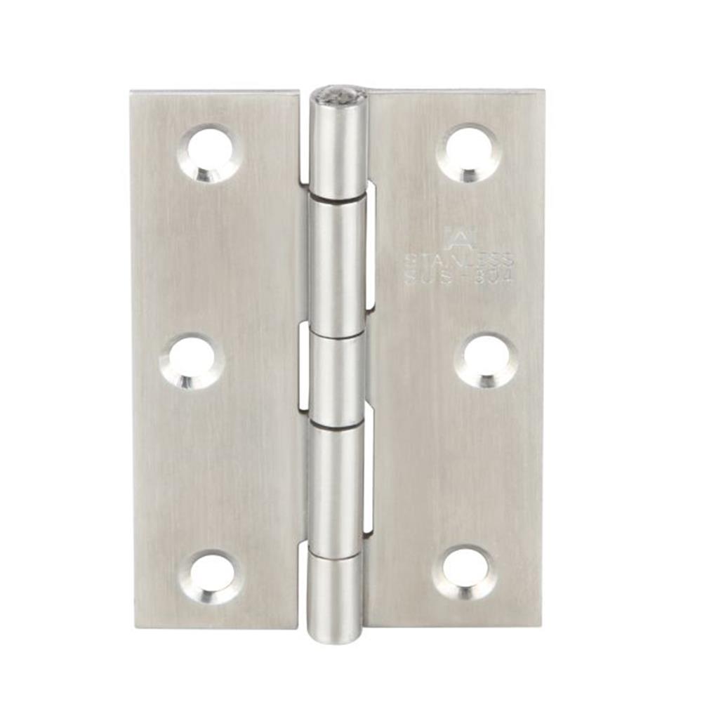 บานพับ 2.5X1.7 นิ้ว X 1.2 มม. HAFELE 489.20.076 สีสเตนเลส แพ็ก 3 ชิ้น